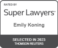 Super Lawyers: Emily Koning 2023