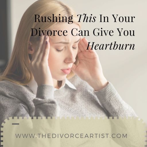 Woman with hands on her head